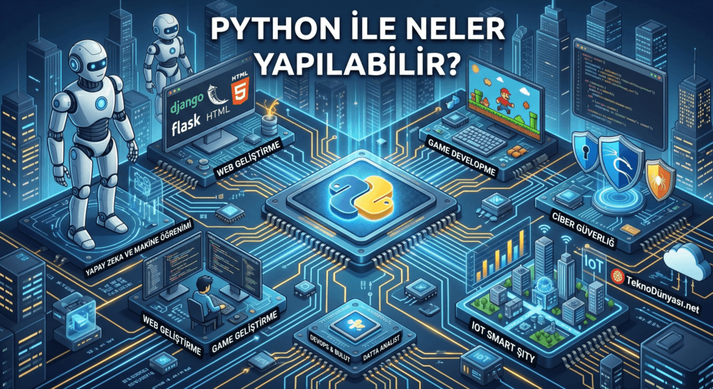 Python ile Neler Yapılabilir ? 2026 Teknolojileri